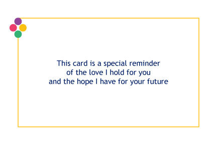 A Special Reminder